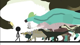 PREHISTORIC FAUNA 2 | Animated Size Comparison