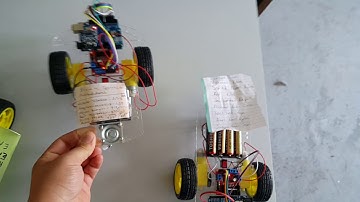 Öğrencilerimin Çizgi İzleyen, Engelden Kaçan ve BT Kontrollü Araba Projeleri