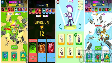 Merge Army: Tower Defense - (Offline) Gameplay