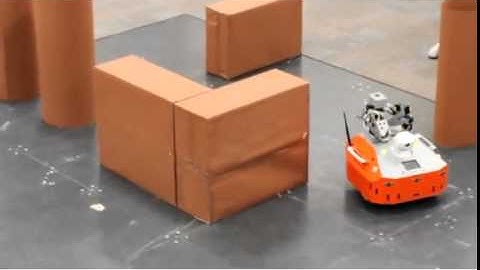 Second scenario pass through static obstacles