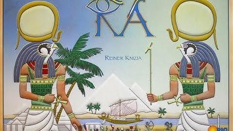 【汤米酱】Board Game 桌游教学033 Ra Review 太阳神 介绍