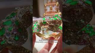 Over 300 Hours of Craftsmanship | Jadeite Bow High Jewelry Bracelet by Feiyuehui