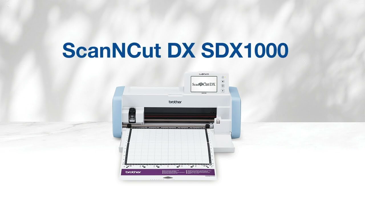 ScanNCut SDX1000, Machine de découpe & traçage