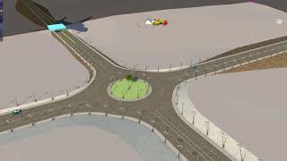 Traffic Simulation Using Infraworks
