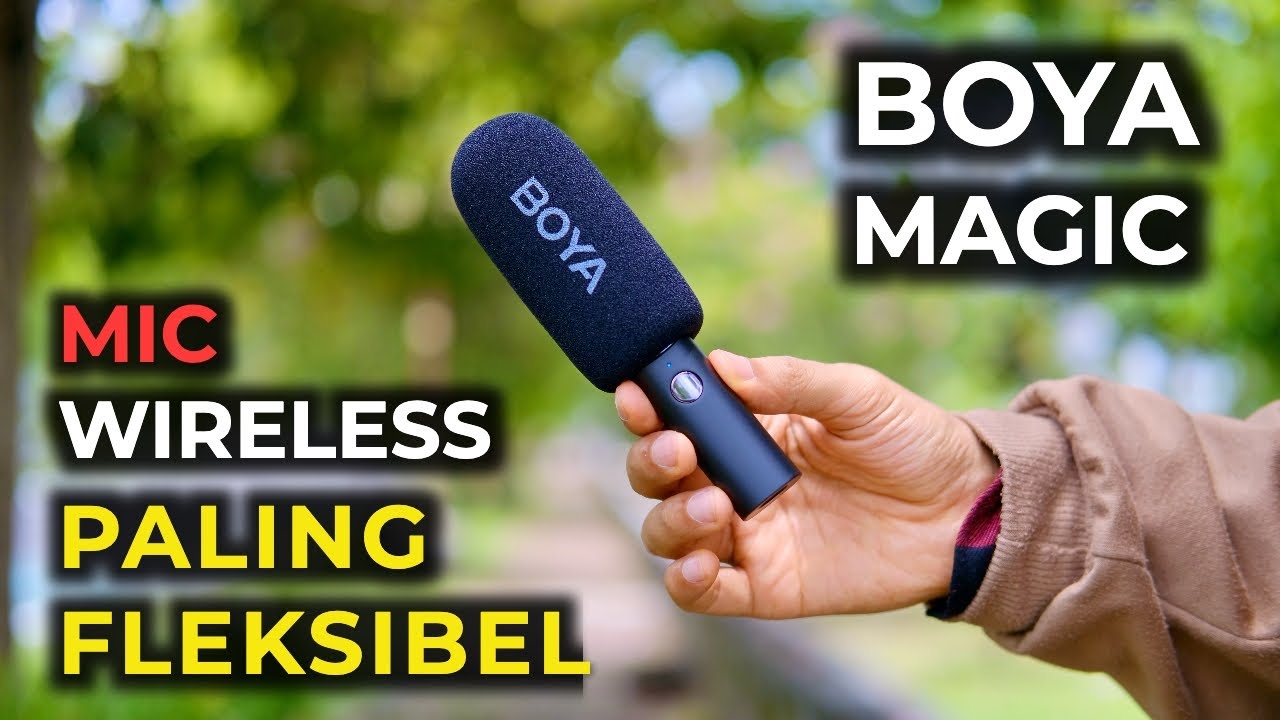 Mic Wireless Paling Fleksibel Buat Konten Kreator 🔥 BOYA Magic