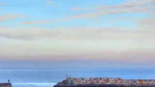 Unha mañá de setembro no porto da Guarda (Timelapse+HDR)