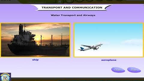 Class 4 | SST | Ch 5 Transport and Communication