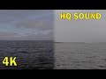 Прогулка на лодке по Рыбинскому водохранилищу (4K, HQ sound)