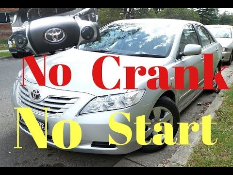 2011 Toyota Camry won't start issue.....one click....fixed! - YouTube