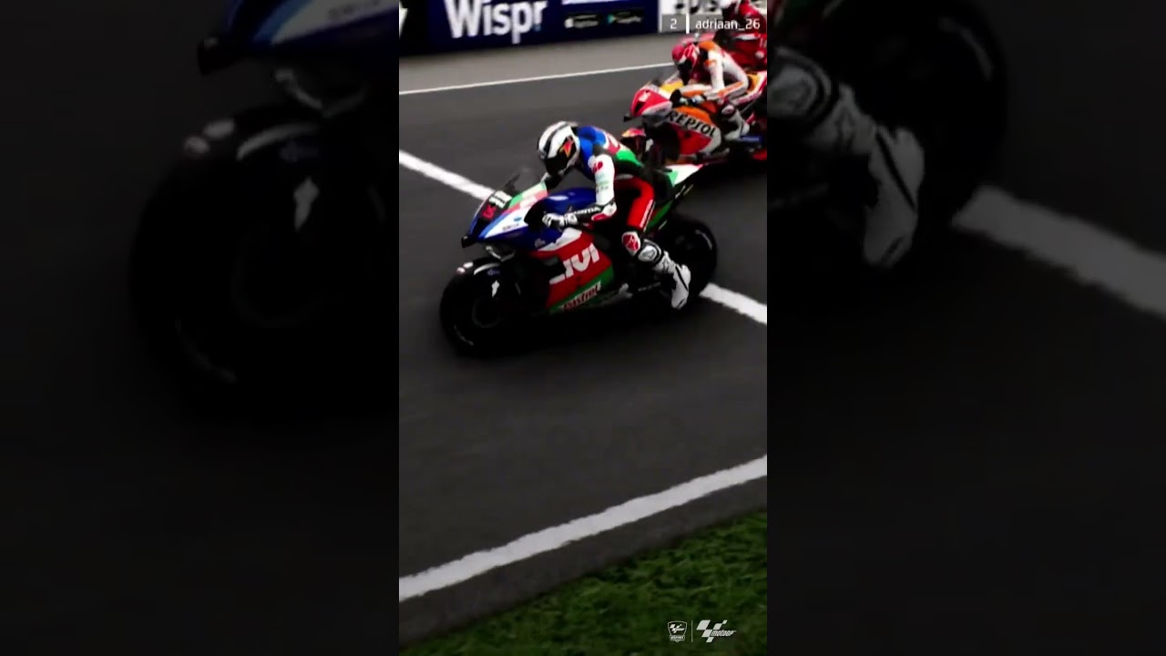 First on throttle, last on the brakes 🏍🎮 