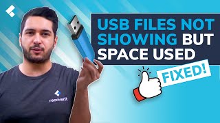 How to Fix USB Files Not Showing But Space Used Issue? [5 Solutions]