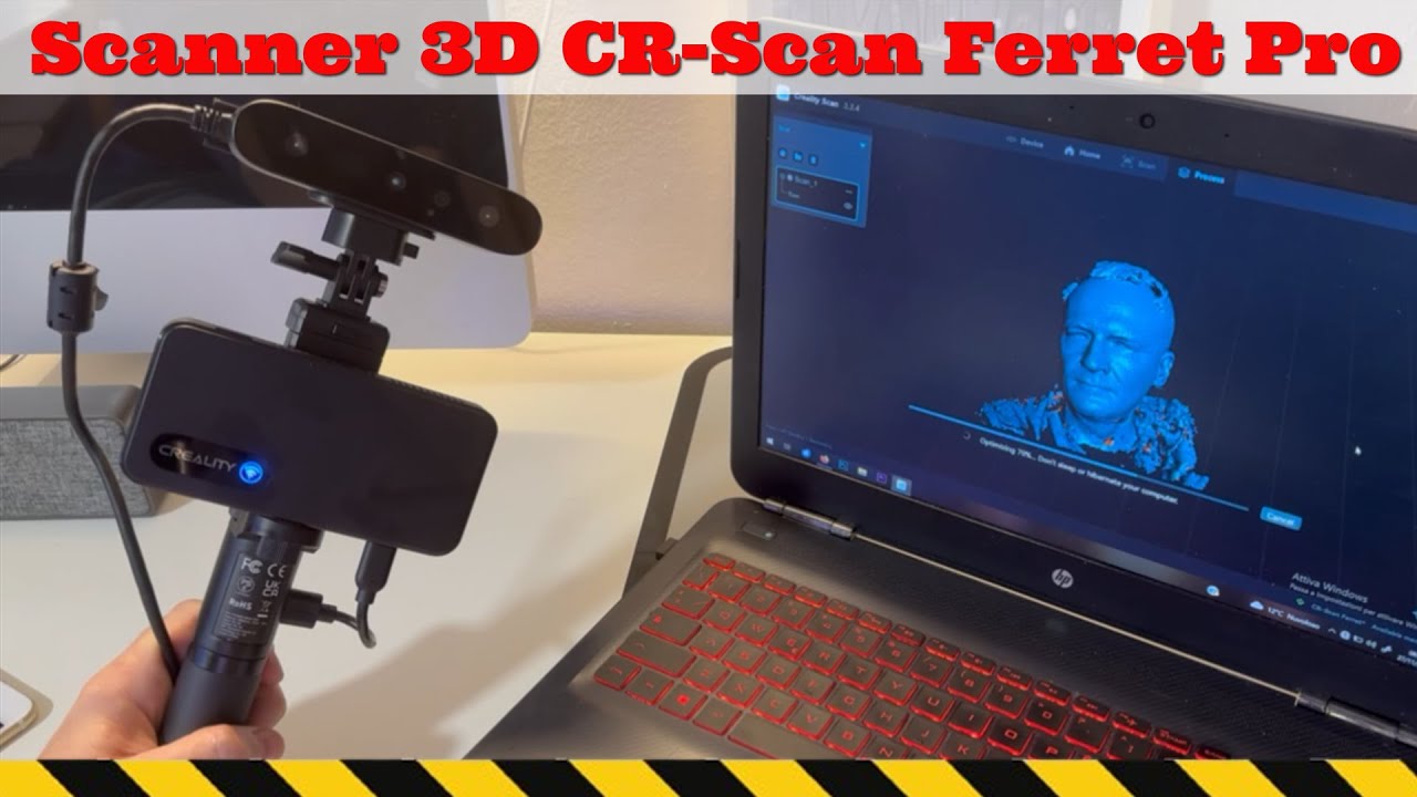 Scanner 3D Creality CR-Scan Ferret Pro - Portatile E Di Precisione Per Stampanti 3D - Foto 9