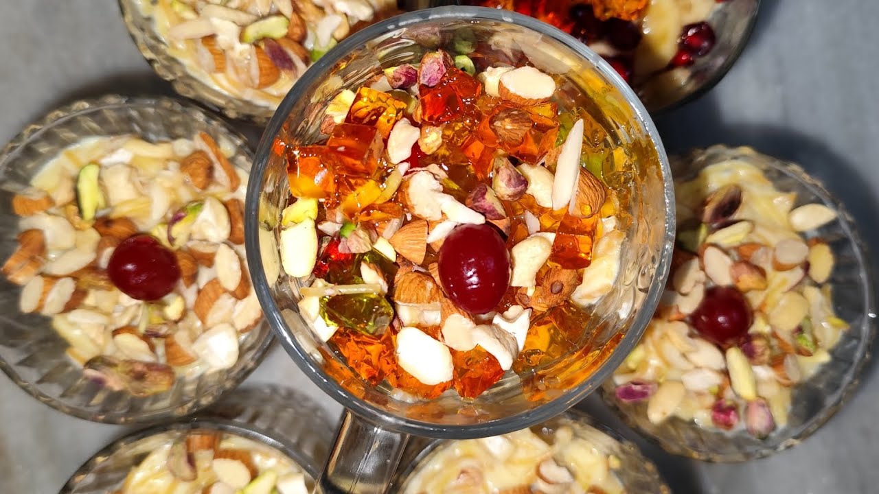 Kher Falooda Of Semiya & Dry Fruit's in 10 mins Ready... 😱