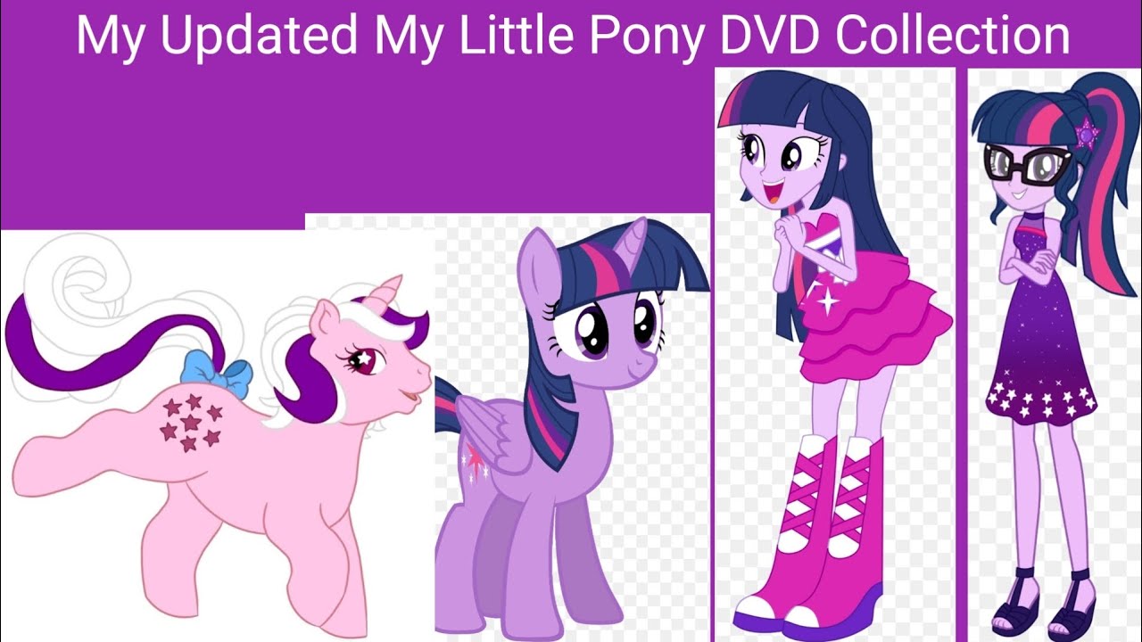 My My Little Pony DVD and Blu Ray Collection 2024 Edition - YouTube