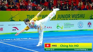 Ching Hin HO 🇭🇰 9.17 score 🥉Changquan (B group) 8th World Junior Wushu Championship Indonesia