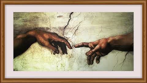 Symbolism & Secrets in Michelangelo’s The Creation of Adam | 4K Art Screensaver for TV