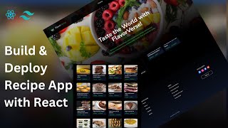 Build and Deploy Food Recipe App using React Js | React, Tailwind CSS, Edamam API