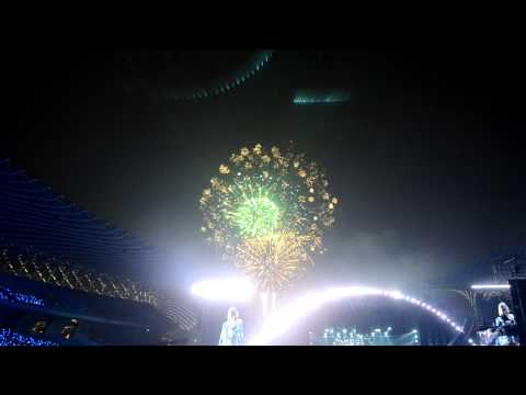 諾亞方舟與五月天一起跨年看煙火 ....2012/12/31