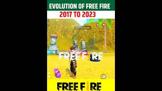 Evolution of free fire from 2017 to 2024 #01 garena free fire #evolution #max