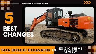 Complete review of tata hitachi EX 210 prime || Tata hitachi excavator