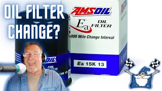 Swapped to Amsoil, Should I Change my Oil Filter?