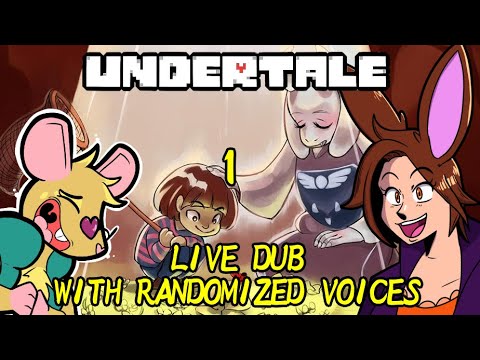 Undertale Dubbed With RANDOMIZED VOICES - Wheel Of Voices Highlights - 1