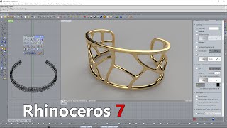 Создание браслета в Rhino 7