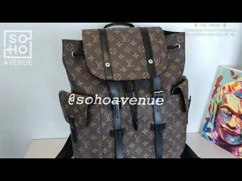 M45806 Louis Vuitton Monogram Macassar S Lock Messenger