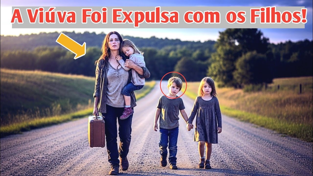 A Viúva Foi Expulsa com os Filhos... Mas Alguém a Seguia | História Completa de Justiça e Vingança