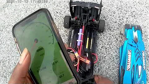 arrma limitless 6s shakedown run  spectrum 160a 1250kv