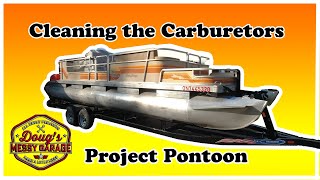 Preparing Pontoon Boat Outboard: Cleaning the Carburetors