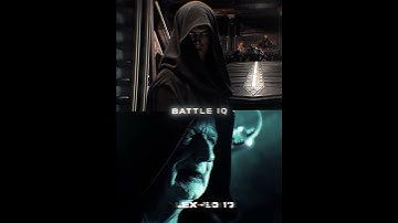 Darth Vader vs Darth Sidious (legends)  #shortsbeta  #marvel #dc #1v1 #comparison #edit