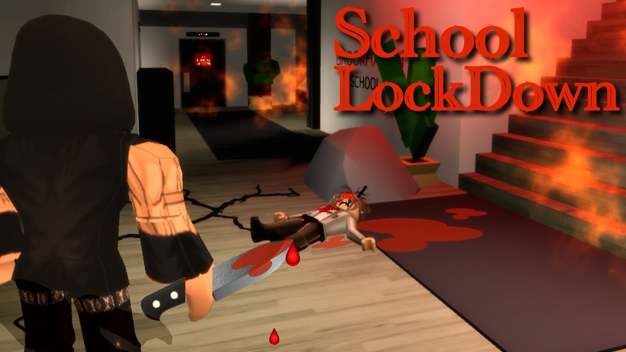 “School LockDown”🚨😱RUN & HIDE!!~Roblox BrookHaven FULL MOVIE