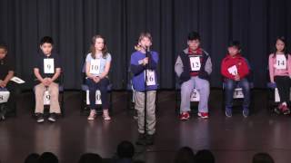 District Spelling Bee 2016