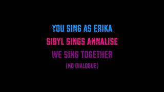 I Am a Girl Like You (You Sing As Erika) | Sibyl sing with me