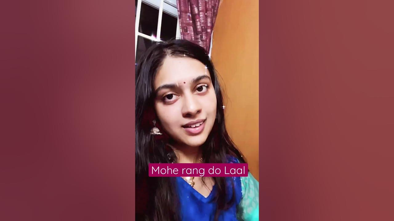 Mohe rang do Laal cover by Darini Hariharan | Shreya Ghoshal | Bajirao Mastani