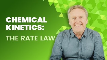 Chemical Kinetics: The Rate Law