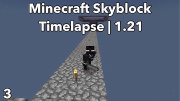 Mob Spawner? | Minecraft Skyblock Timelapse Episode 3 | 1.21
