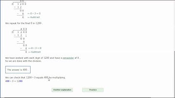 Division with trailing zeros: Problem type 1