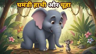 दयालु चूहा और हाथी की दादागिरी | Hindi Moral Story | Toon Bells TV