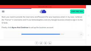 create gmail business email | create g suite account