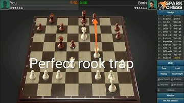 Center Counter In Spark Chess | Win Against Boris