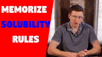 Trick for Memorizing Solubility Rules
