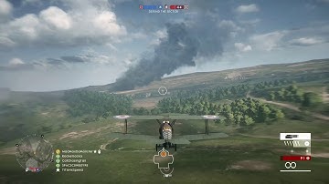 BF1 Trench Fighter 6-kill strafing run