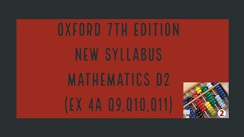 Expansion and Factorization of Algebraic Expressions Ex 4a Q9,Q10, Q11 NSM 2 (D2)|Study Room
