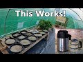 Successfully Heating A 200 sq. ft. Greenhouse Using A Countertop Water Distiller