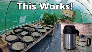 Successfully Heating A 200 sq. ft. Greenhouse Using A Countertop Water Distiller