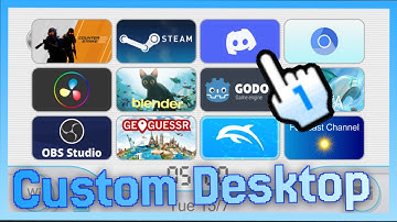 Custom Wii Home Menu as Wallpaper - Windows 10/11 tutorial
