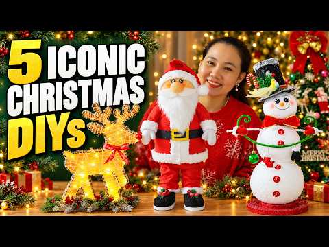 I Made 5 Iconic Christmas Decorations—Which One Is Your Favorite?