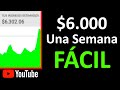 Como ganar dinero en YouTube sin hacer videos (6mil dólares a la semana)